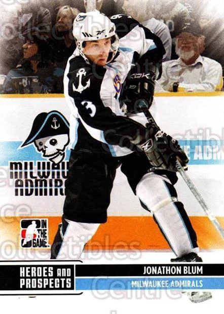 2009-10 ITG Heroes and Prospects #61 Jonathon Blum - Image 1 of 1