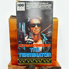The Terminator VHS 1984 Rare Early HBO Video Release