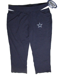New DALLAS COWBOYS NFL Football Lounge Sleep Pajama Pants Women's Large NWT