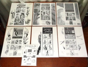 1991-94 SQ Productions Portfolio Savage Hearts, Warrior Queens, Blood Lust + - Bild 1 von 4