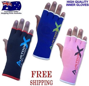 Austodex Fist Bandages MMA boxing Inner Hand Wraps Gloves straps Mui thai kick - Picture 1 of 12