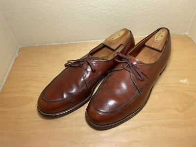 Zapatos de vestir vintage años 50 Sears Goldbond rockabilly marrón Goodyear Welt 10 c Foto 1 de 4