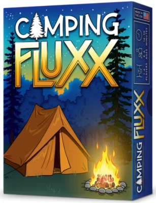 Camping Fluxx Card Game Looney Labs Ever-Changing LOO 131 Family Outdoors Solo - Image 1 of 3