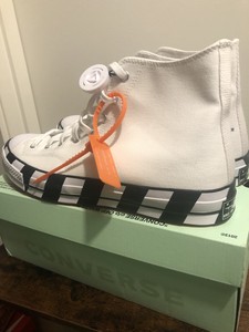 off white converse size 4
