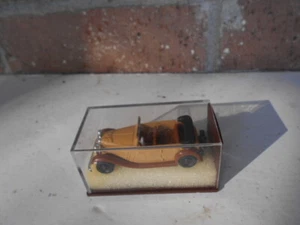 Brekina HO Scale Wanderer Convertible 4 Door Beige & Brown  #0001709 - Picture 1 of 8