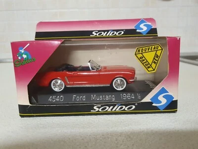  1/43 SOLIDO FORD MUSTANG 1964 RARO.NO  MINICHAMPS RACING 43 BURAGO POLISTIL - Immagine 1 di 4