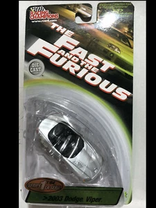 1:64 Racing Champions Fast & Furious 2003 Dodge Viper Silver - Picture 1 of 1