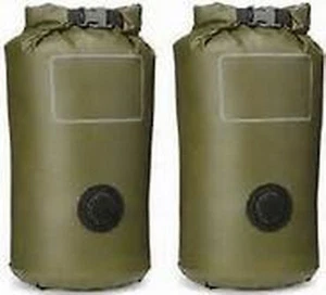 2-USMC MACS SACK waterproof DRY BAG SEAL LINE US MARINE MILITARY ilbe filbe 9L  - Picture 1 of 4