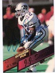 B1070- 1995 Superior Pix Autographs #108 J.J. Smith Autograph /5000 - NM-MT