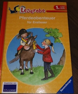 Buch Leserabe Pferdeabenteuer für Erstleser 1.Lesestufe Ravensburger Verlag neuw - Bild 1 von 4