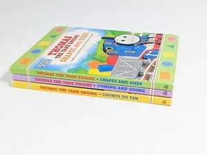 Thomas The Tank Engine Set of 3 Educational Board Books - Imagen 1 de 4