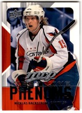 2008-09 MVP First Line Phenoms Nicklas Backstrom #FL7 Washington Capitals