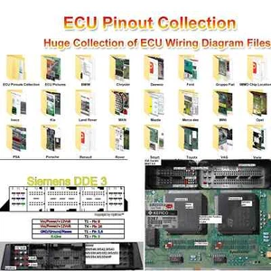 Collection Pinout File Automotive ECU Pinout Connection Wiring Diagram ECU Map - Picture 1 of 4