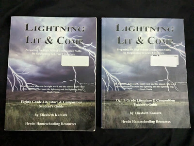 Lightning Literature and Composition Grade 8 Teacher & Student Guide Lit & Comp - Image 1 of 4