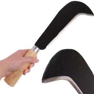 SHORT HANDLE BILL HOOK Sickle Hedge Laying Weeding Chop Cutting Field Farming - Picture 1 of 3