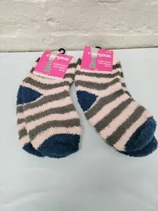 2 Carnival Ladies Super Soft Slipper Socks One Size - Picture 1 of 1