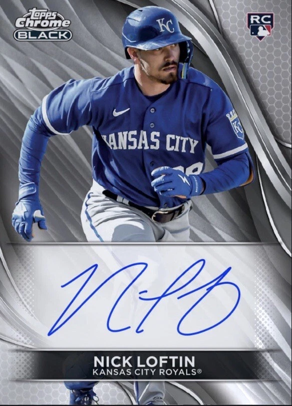 2024 Topps Chrome Black Auto Rookie RC Signature NICK LOFTIN Digital - Image 1 of 1