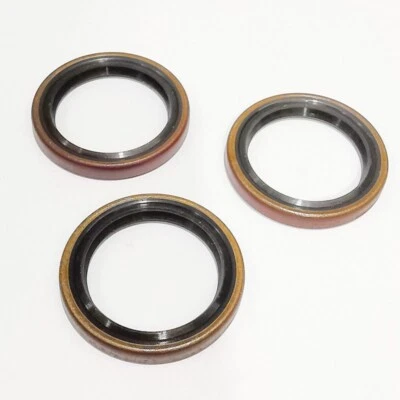 Muncie 3831716 Shift Shaft Cover Seals . 3 Metal Clad Double Lip Design 7410CR  - Image 1 of 2