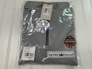 Peter Millar Georgia Bulldogs 1/4 Zip Pullover Perth UGA Champions Small Men NEW - Picture 1 of 4