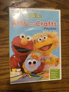 Sesame Street: Arts and Crafts Playdate (DVD) Muppets Elmo Zoe Baby Bear Rare - Picture 1 of 8