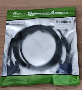 Rankle Adapters VGA to VGA Black Cable 6 FT R-1340-CB-VB/B01 X001VPONSJ Warranty - Picture 1 of 8