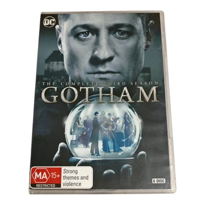 Gotham Complete Third Season DVD 6-Disc Set DC Warner Bros Region 4 - Image 1 of 3