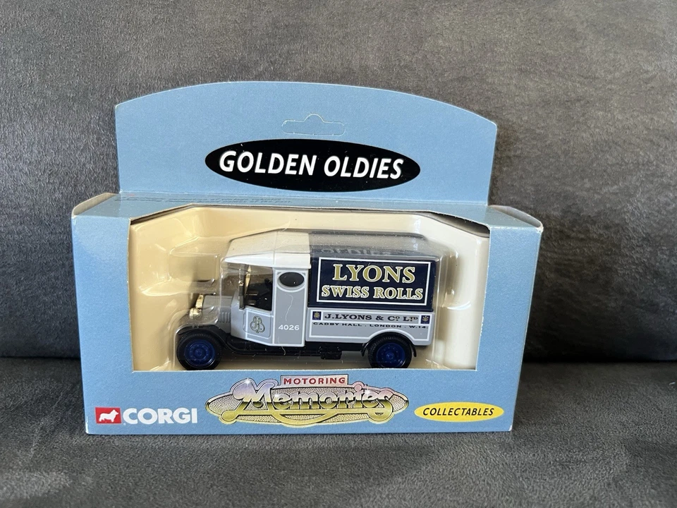 Corgi Motoring Memories Golden Oldies 61208 - Lyon’s Swiss Rolls Delivery Van - Image 1 of 1