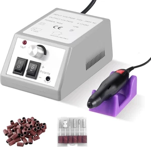 Inoamity Fresa per Unghie Elettrica Professionale 20000 RPM - Lima per Unghie El - Foto 1 di 12
