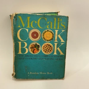 Vintage Teal McCall’s Cookbook  - Picture 1 of 11