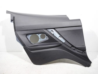 12-18 BMW 650I 640I F13 Rear Left Door Panel Cover Black W/ Stitching OEM 95K - Image 1 of 4