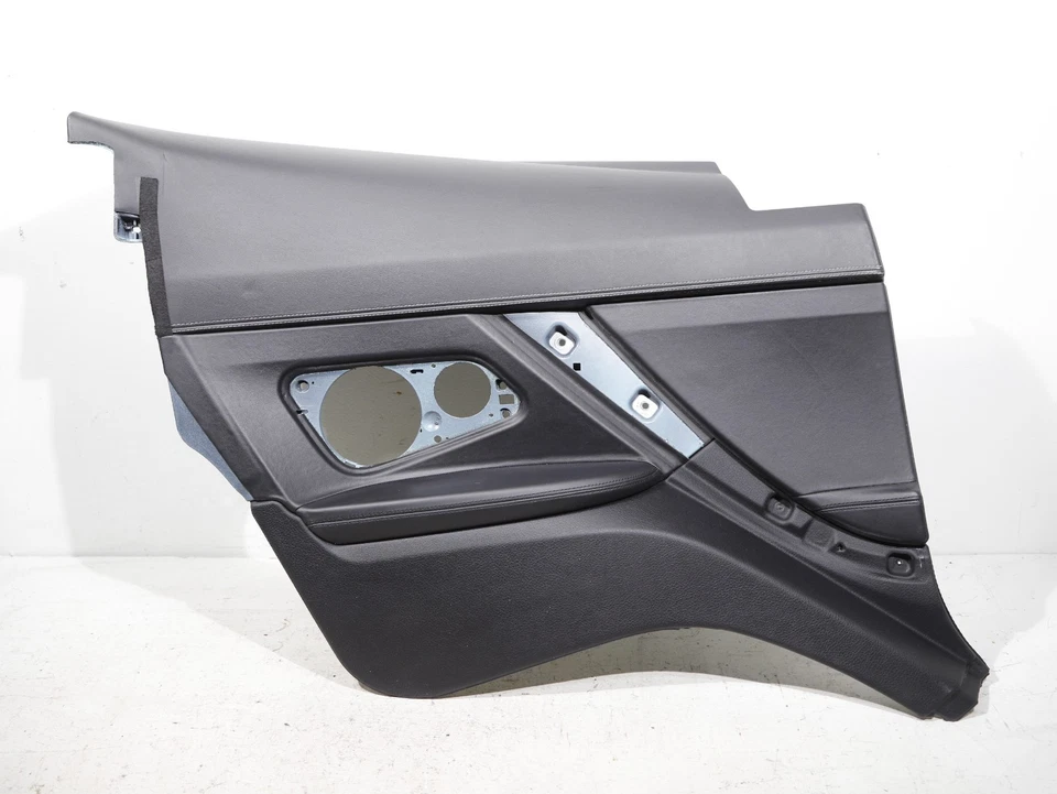 12-18 BMW 650I 640I F13 Rear Left Door Panel Cover Black W/ Stitching OEM 95K - Image 1 of 4