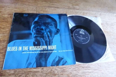 Alan Lomax Blues in the Mississippi Night UK 1957 1st Pye Nixa NJL 8 LP - Image 1 of 4
