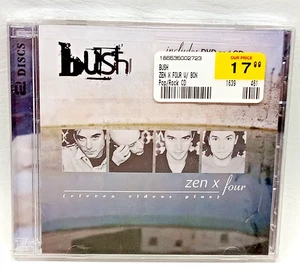 BUSH Zen X Four + Bonus  2 disc SET  CD & DVD BRAND NEW STILL SEALED  RARE - Picture 1 of 3
