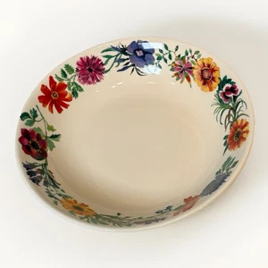 Emma Bridgewater Serving Pasta Bowl Garden Flowers 40 YEARS! Handmade England - Picture 1 of 10