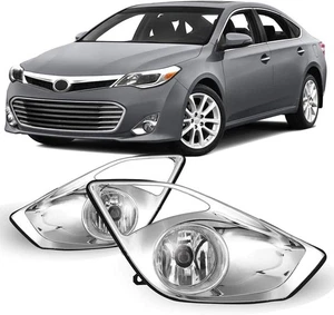 CPW Fog Lights Compatible with [2013 2014 2015 Toyota Avalon] Clear Lens...  - Picture 1 of 4