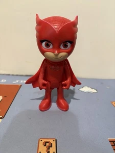 PJ Masks 6" Deluxe sprechende rote Eule Actionfigur beweglich GETESTET - Bild 1 von 6