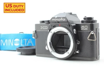 [MINT w/ Strap] Minolta XD 50th Anniversary 35mm SLR Film Camera Body From JAPAN - Image 1 of 4