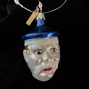Vintage Discovery Sailor Weihnachtsschmuck mundgeblasen Merkur Glas - Bild 1 von 6