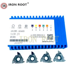 2P 16IR AG60 PCD CNC Metal Lathe Turning Tool Diamond Thread Insert For SER SEL - Picture 1 of 6