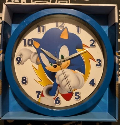 Neue Sonic The Hedgehog Wanduhr - Bild 1 von 4