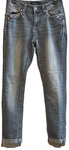 Cato Premium Contemporary Women’s Skinny Jeans Cropped Size 6 - Picture 1 of 10
