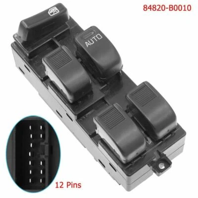 For Toyota Avanza 2007-08 84820B0010 Electric Power Master Window Switch Control - Image 1 of 4