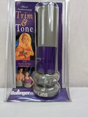 Bollinger Silver Anniversary Trim & Tone Ankle/Wrist Weights New Open Package — 第 1/4 张图片