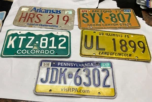 5 Staaten Colorado Arkansas Illinois Pennsylvania Arizona - schöner Zustand - Bild 1 von 2