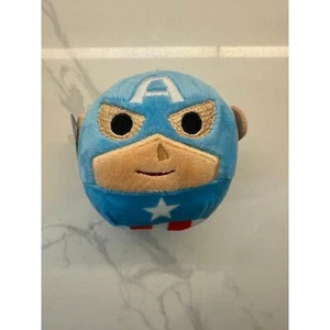 Hallmark Fluffballs Peluche Personaje Adorno, 4 pulgadas Capitán América MARVEL - Imagen 1 de 5