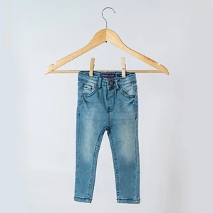 Denimic Jeans Tinted Blue Sprayed on Mini Boys Denim Comfort Stretch - Picture 1 of 6