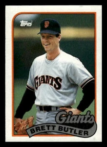 1989 Topps #241 Brett Butler - Picture 1 of 2