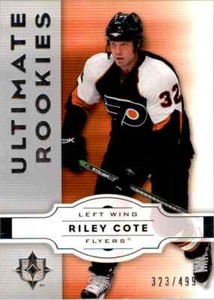 2007-08 Upper Deck Ultimate Collection Riley Cote Rookie 323/499 #112