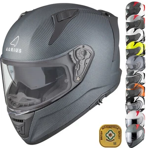 Agrius Storm ACU Gold Approved Full Face Motorcycle Helmet - Picture 1 of 76