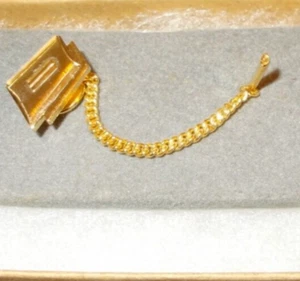 Vintage NOS Herren Krawattennadel goldfarben (CB44) - Bild 1 von 3